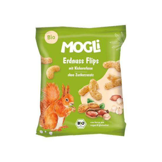 Erdnussflips mit Kichererbsen Mogli 